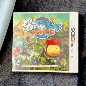New! Scribblenauts For Nintendo 3DS.